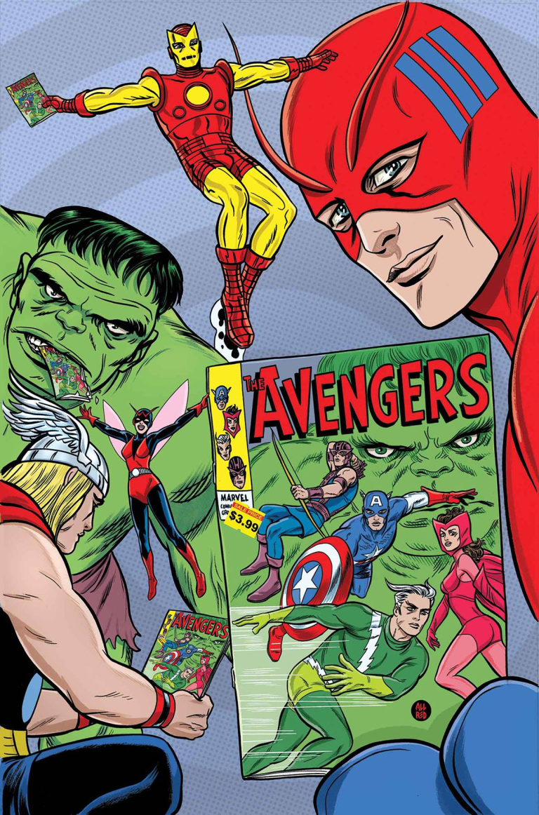 Avengers #4.1 (Mike Allred Variant Cover)