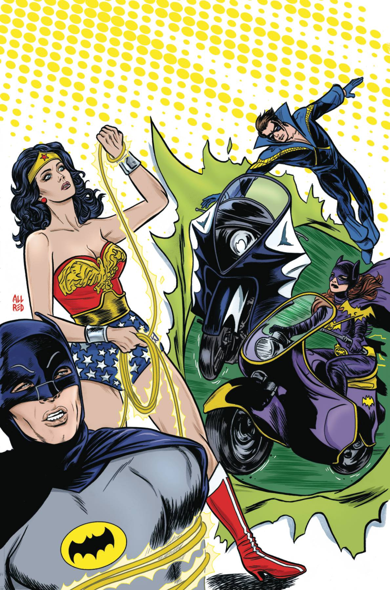 Batman '66 Meets Wonder Woman '77 #5 (Michael Allred Cover)