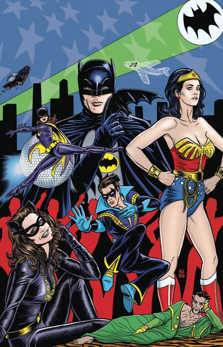 Batman '66 Meets Wonder Woman '77 #6 (Michael Allred Cover)