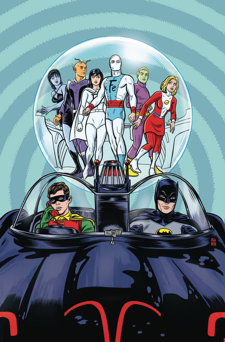 Batman '66 Meets The Legion Of Super-Heroes #1 (Michael Allred Cover)